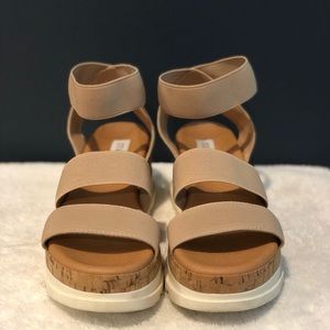 Steve Madden Bandi Platform Wedge Sandal